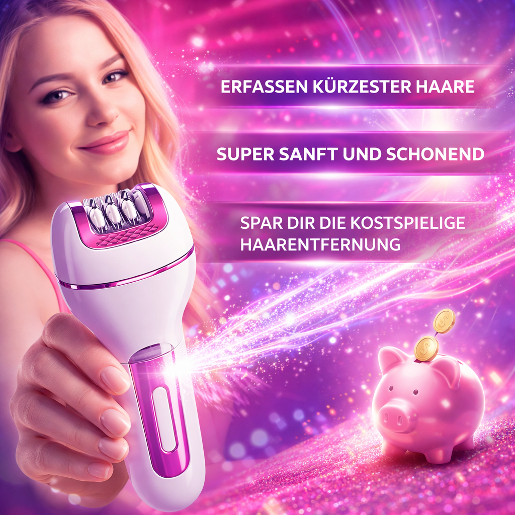 Osmo™ EpiLuxe Epilierer  Damen Epilator Haarentfernung Haarentferner Ganzkörper