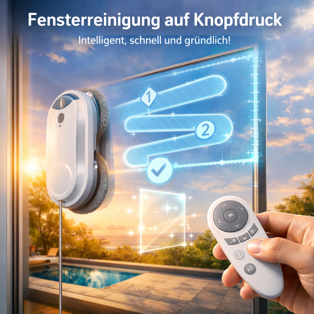 Osmo™ RoboClean Fensterputzroboter Fensterroboter Fensterreinigungsroboter