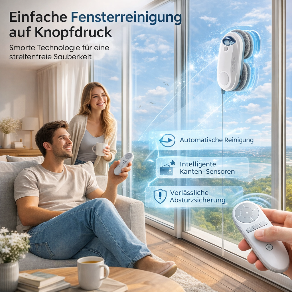 Osmo™ RoboClean Fensterputzroboter Fensterroboter Fensterreinigungsroboter