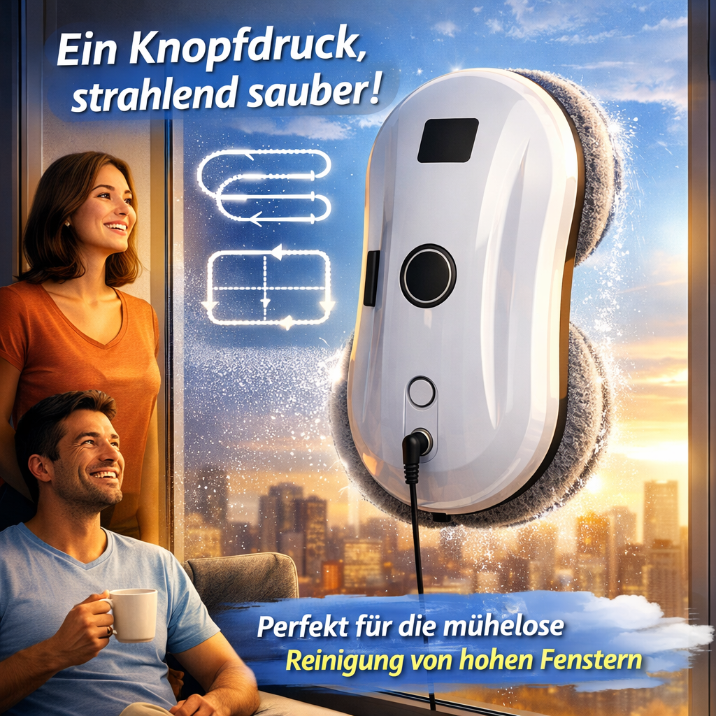 Osmo™ RoboClean Fensterputzroboter Fensterroboter Fensterreinigungsroboter