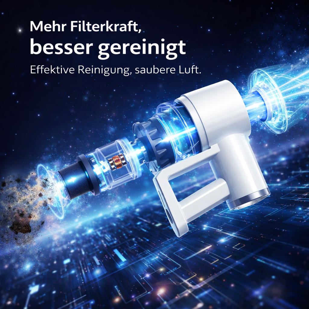 Osmo™ ProVacuum Kabelloser Akkustaubsauger mit TopSuction, LED & 100.000 U/min
