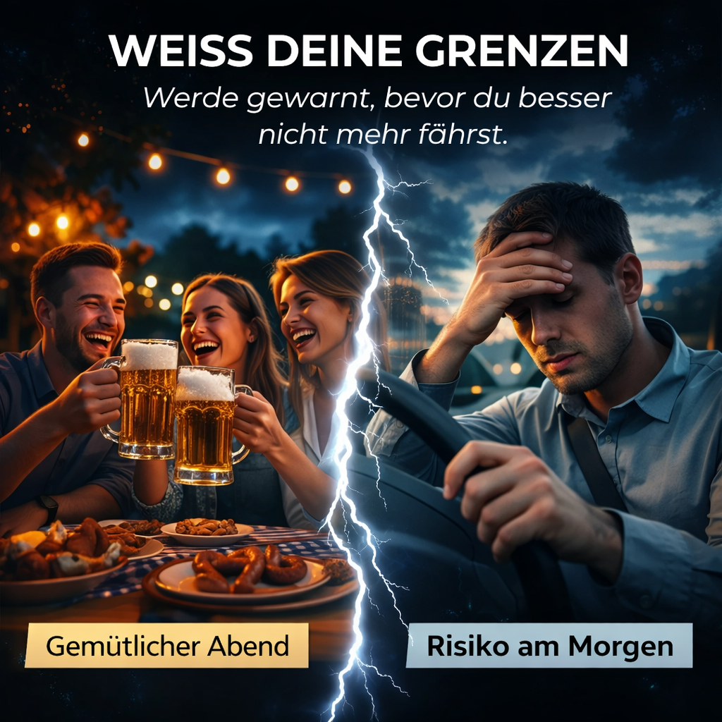 Airlow™ 2.0 - Alkoholtester | Promilletester | Alkoholmeter | Alkoholmessgerät