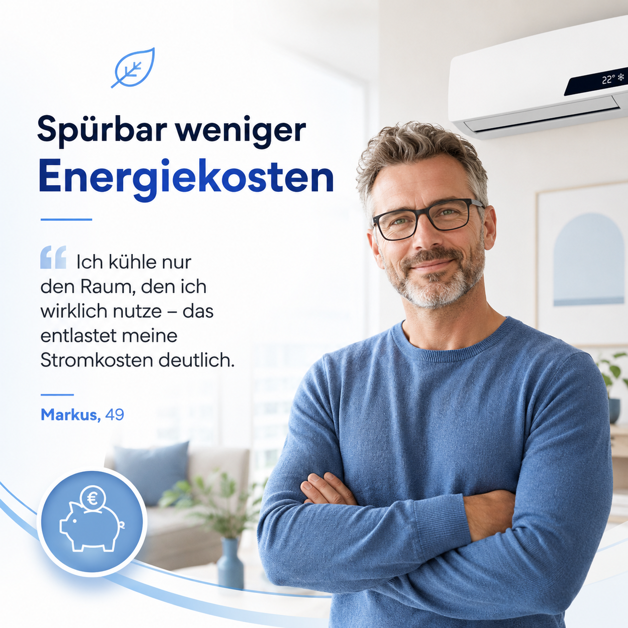 EpiCooler™ Mobile Klimaanlage Luftkühler Heizer Ventilator tragbar 2in1 Zuhause!