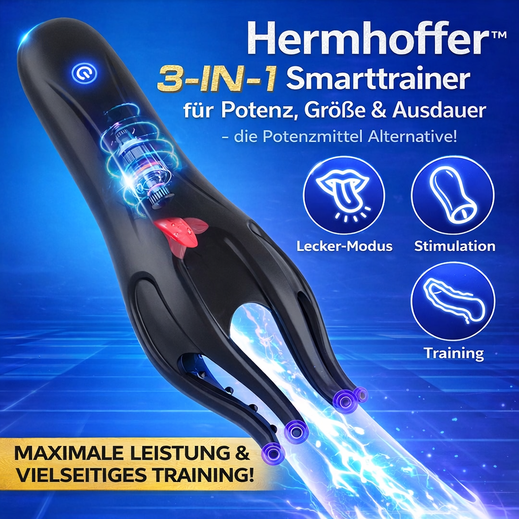 Hermhoffer™ Potenz, Größe & Ausdauer Trainer - Männer Potenzmittel Alternative