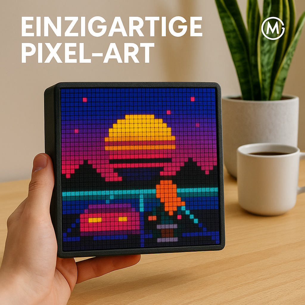 LED Pixel Display 32x32 RGB Matrix Bluetooth App Steuerung DE.