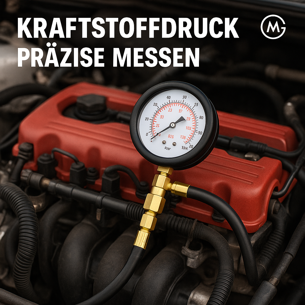Kraftstoff Einspritzdruck Tester Kit TU-114 Benzin Motor Werkzeug DE.
