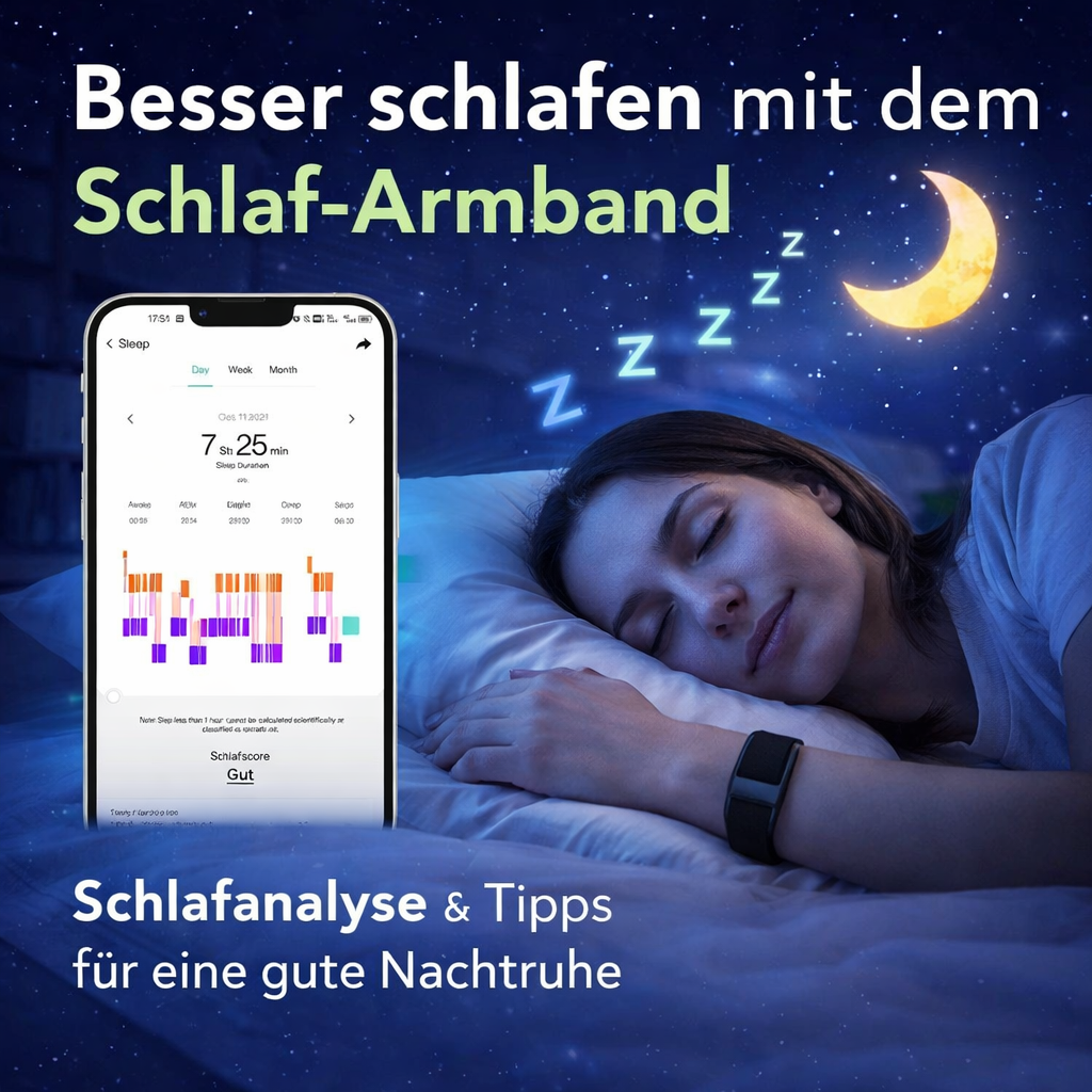 HumeBand™ Fitness Tracker ohne Display Smartband Smartwatch für Damen & Herren