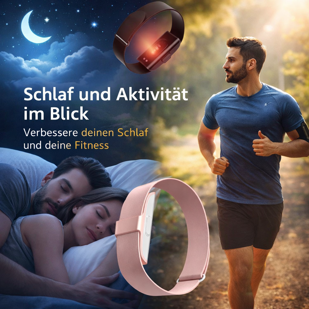 HumeBand™ Fitness Tracker ohne Display Smartband Smartwatch für Damen & Herren