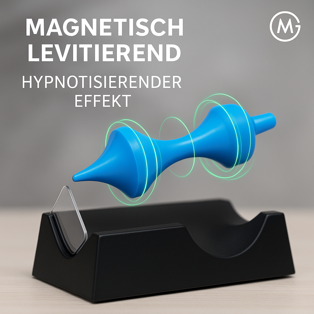 Schwebendes Magnet-Deko-Objekt rotierend ohne Batterie DE.
