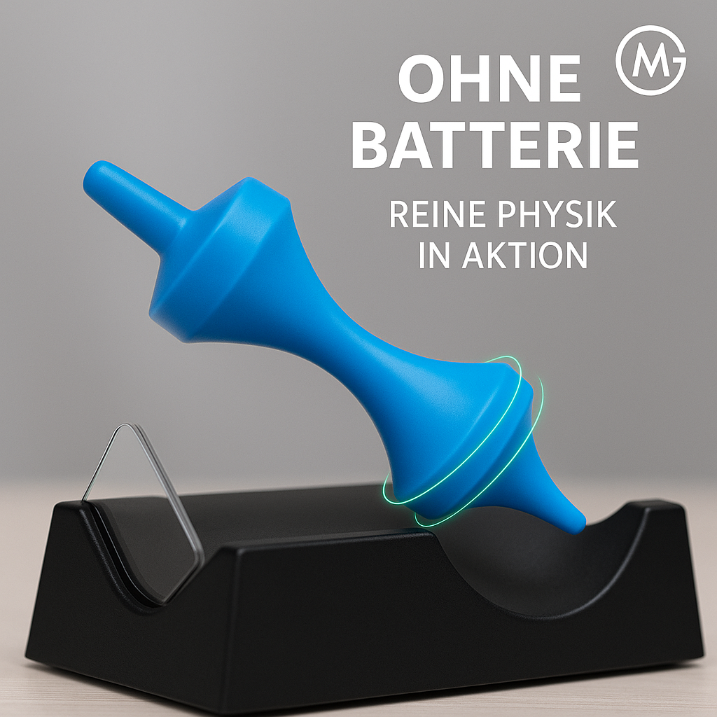Schwebendes Magnet-Deko-Objekt rotierend ohne Batterie DE.