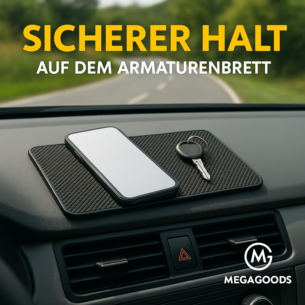 Anti-Rutsch Silikon Auto-Matte Universal Handyhalterung DE.