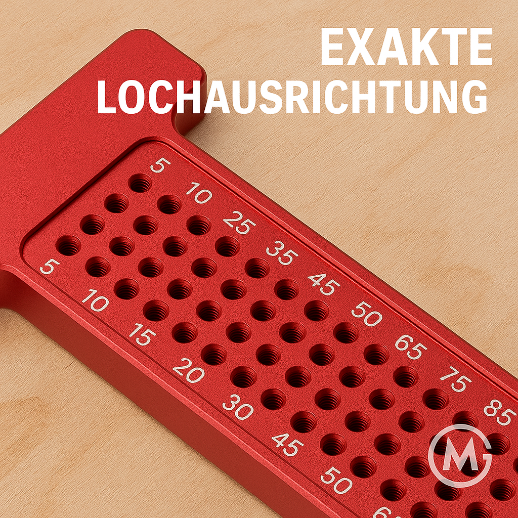 Holzwerkstatt Anreißmaß T-Winkel Lineal Alu 300 mm DE.