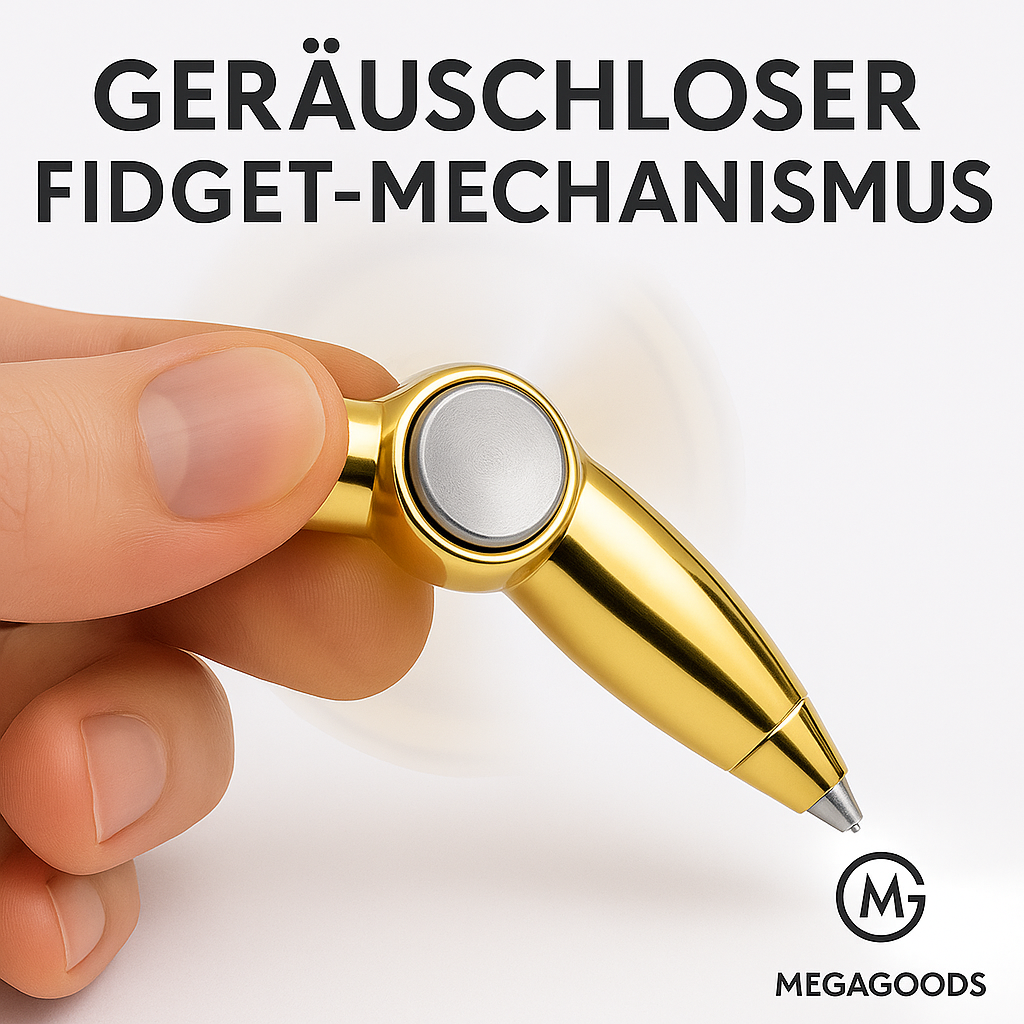 STONEGO Stress-Relief Stift Gyroskop mit Licht Funktion DE.