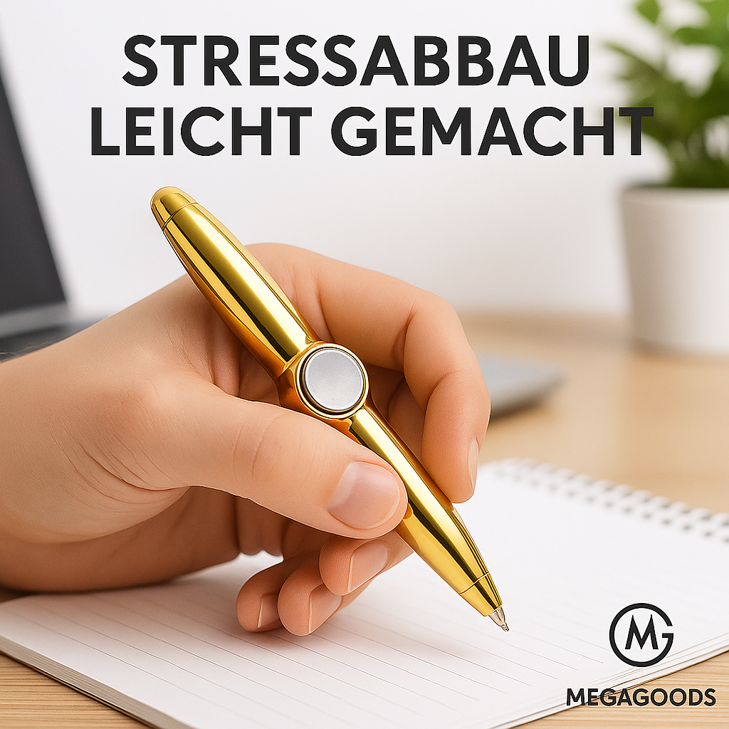 STONEGO Stress-Relief Stift Gyroskop mit Licht Funktion DE.