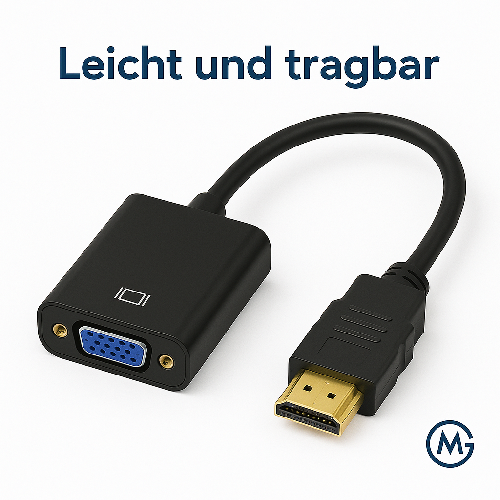 High-Speed HDTV-VGA-Adapter A-Stecker auf VGA-Buchse DE.