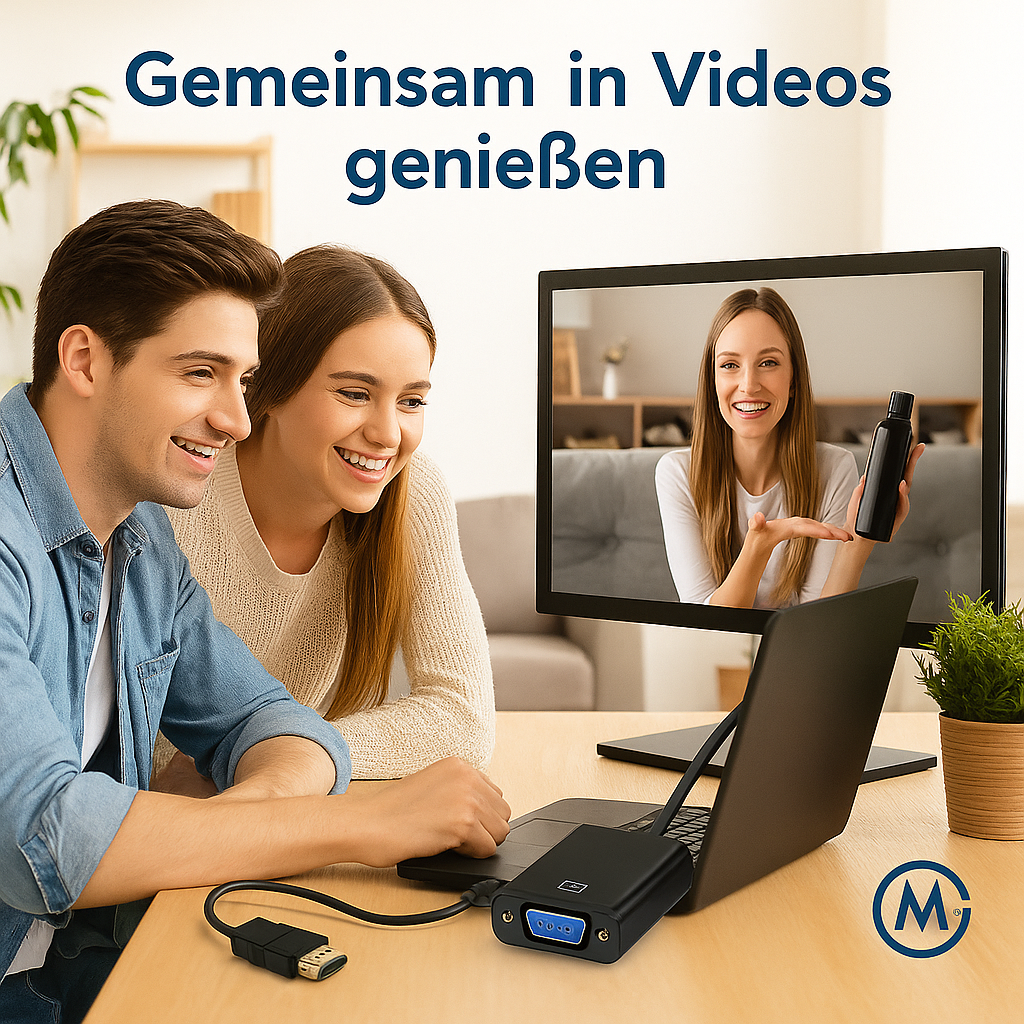 High-Speed HDTV-VGA-Adapter A-Stecker auf VGA-Buchse DE.