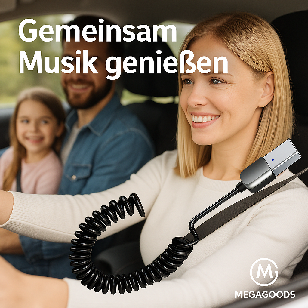 Essager Bluetooth 5.0 Audio-Receiver USB auf 3,5 mm Klinke DE.