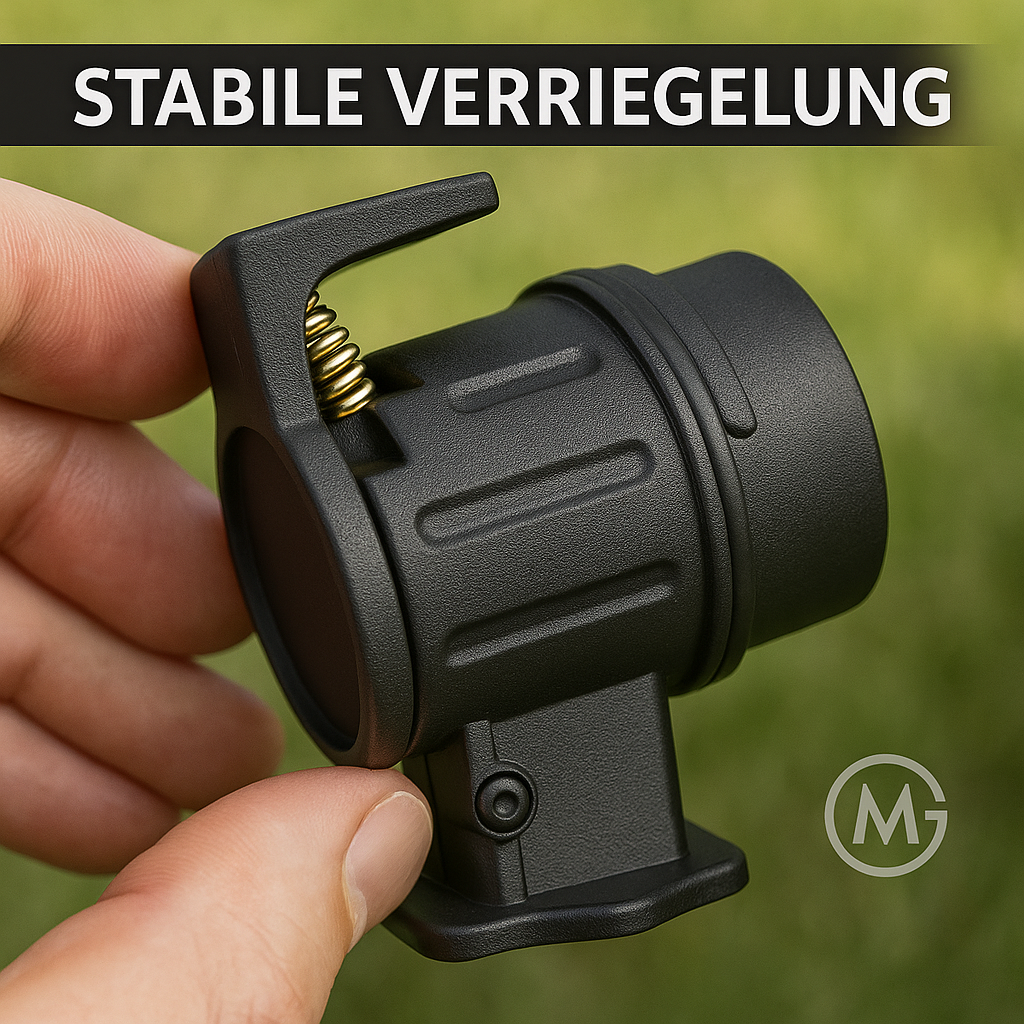 Anhänger Adapter 13-polig auf 7-polig 12V wasserdicht DE.