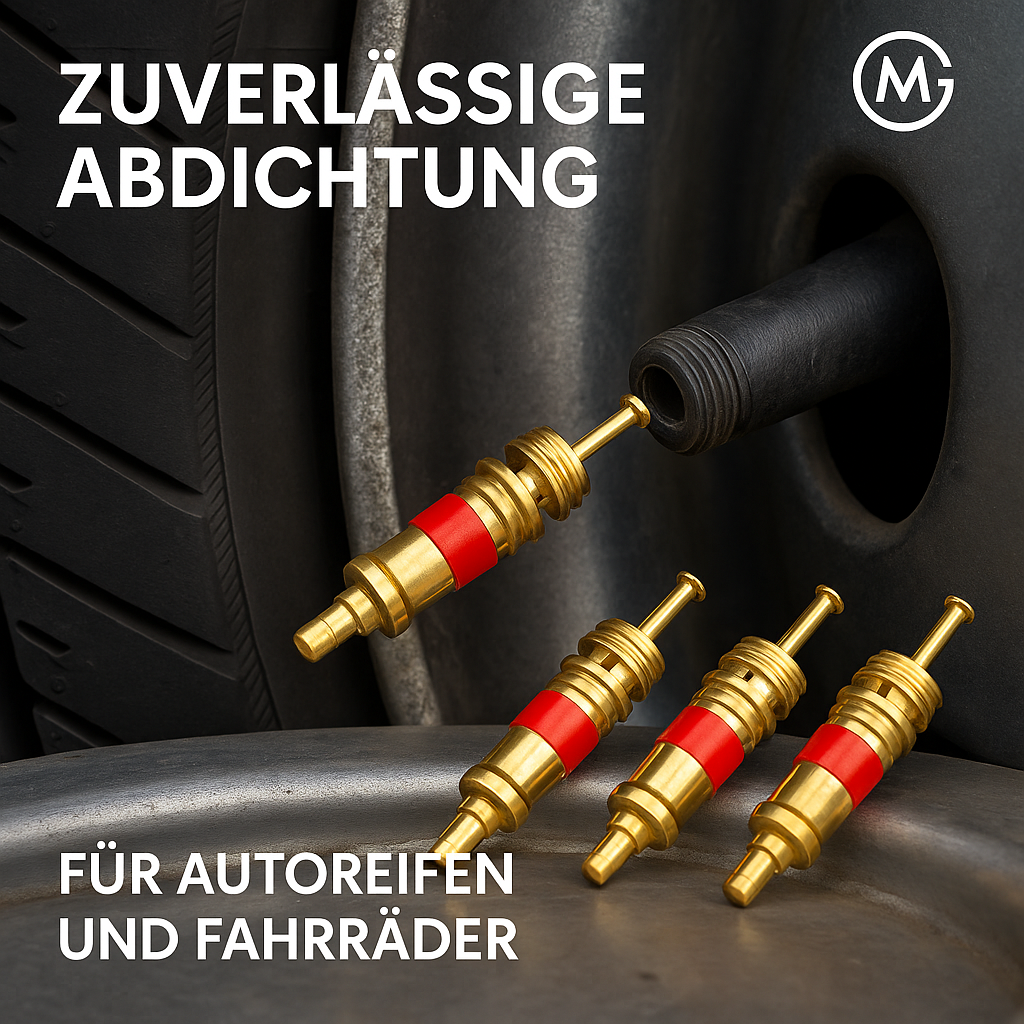 Kupfer Ventilkern Auto Motorrad Fahrrad Reifenventil US DE.