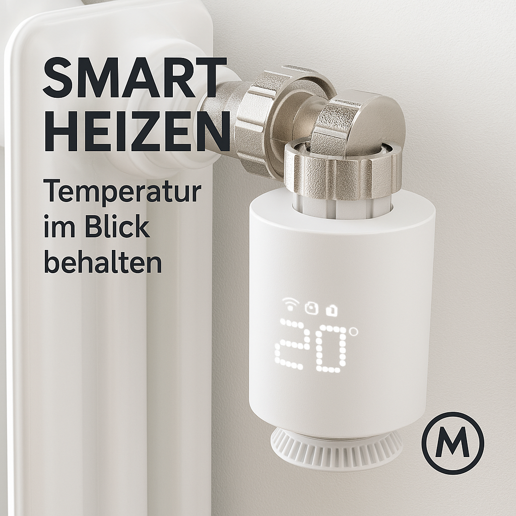 ZigBee 3.0 Smart Thermostat Heizkörperventil Alexa DE.