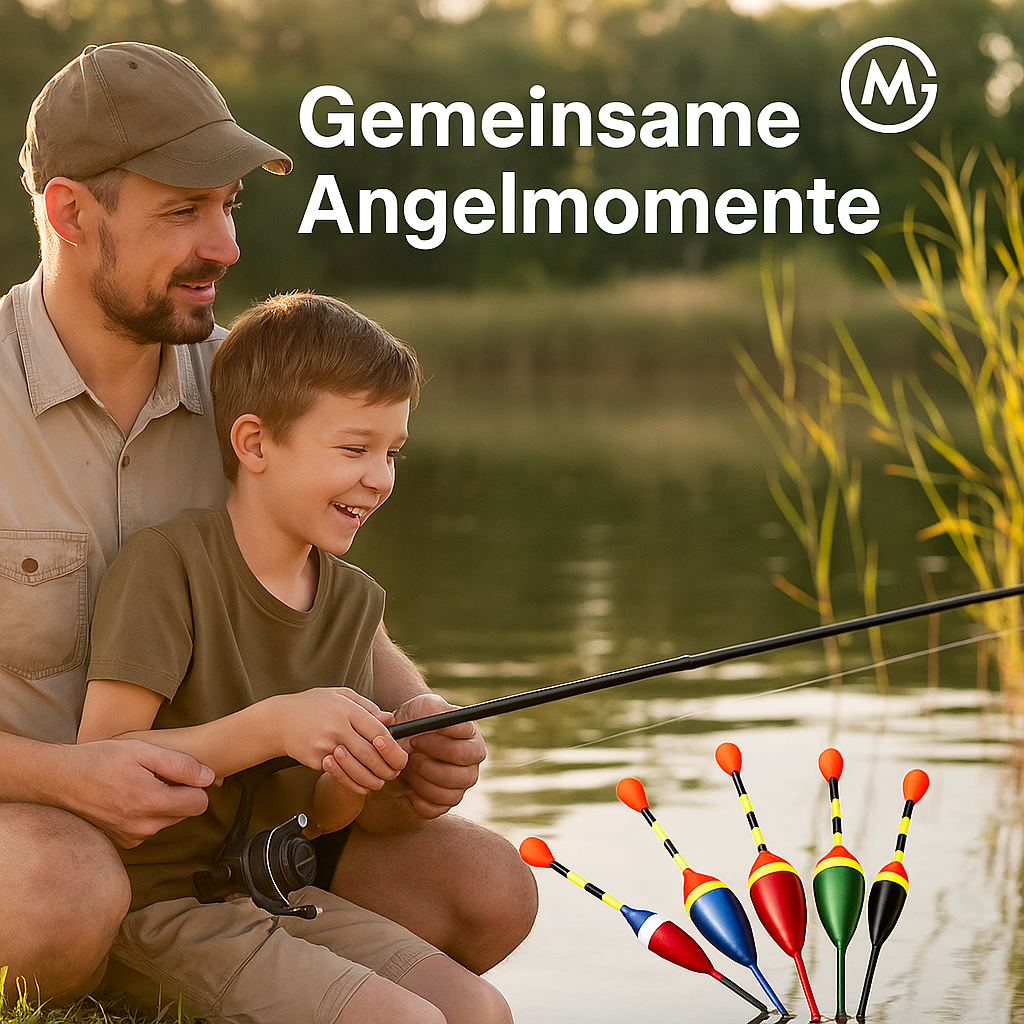 10er-Set Angelposen Mix Größe Farbe Schaumstoff Boje Zubehör DE.