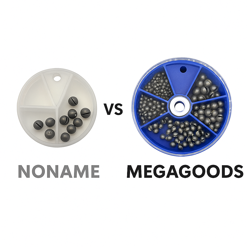Angelsport Blei-Sortiment 205-tlg Split Shot & Egg Sinkers DE.
