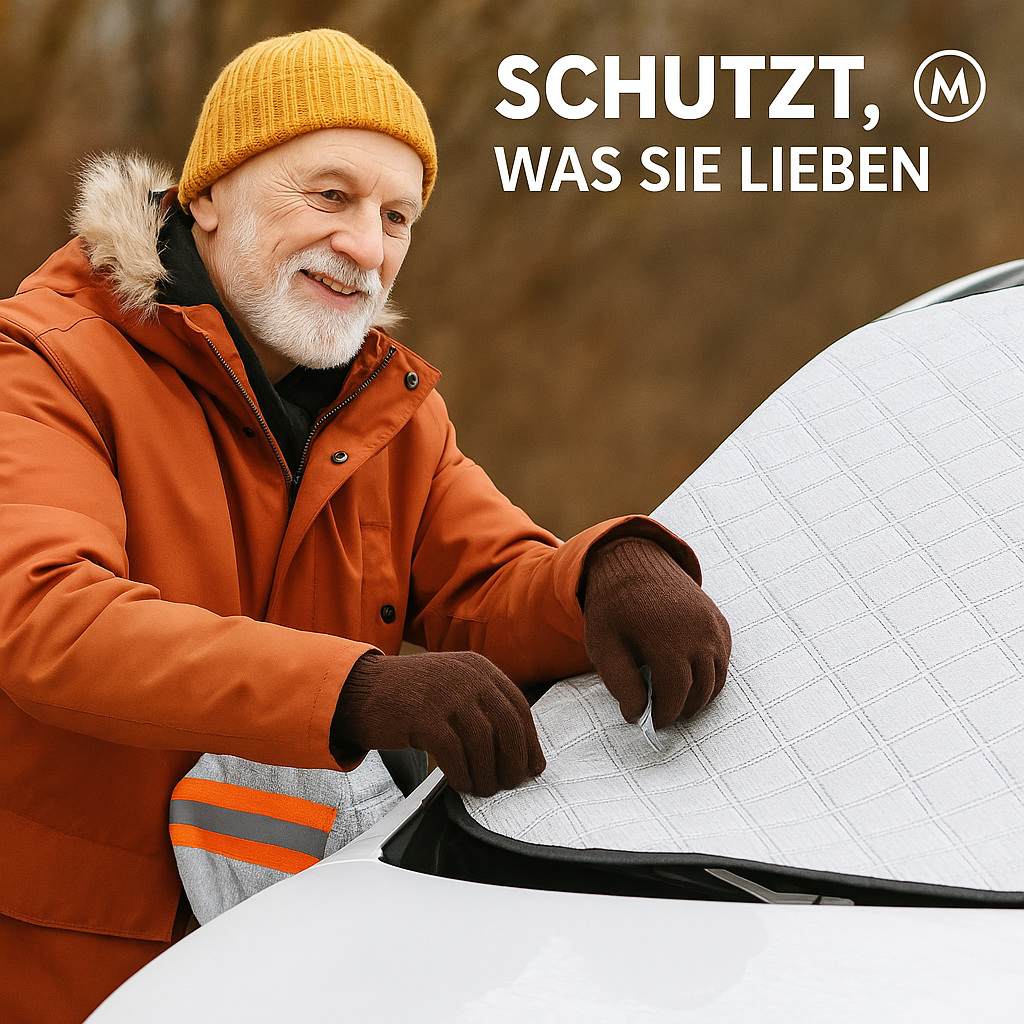 Magnetische Auto-Scheibenabdeckung Frostschutz Winterabdeckung DE.