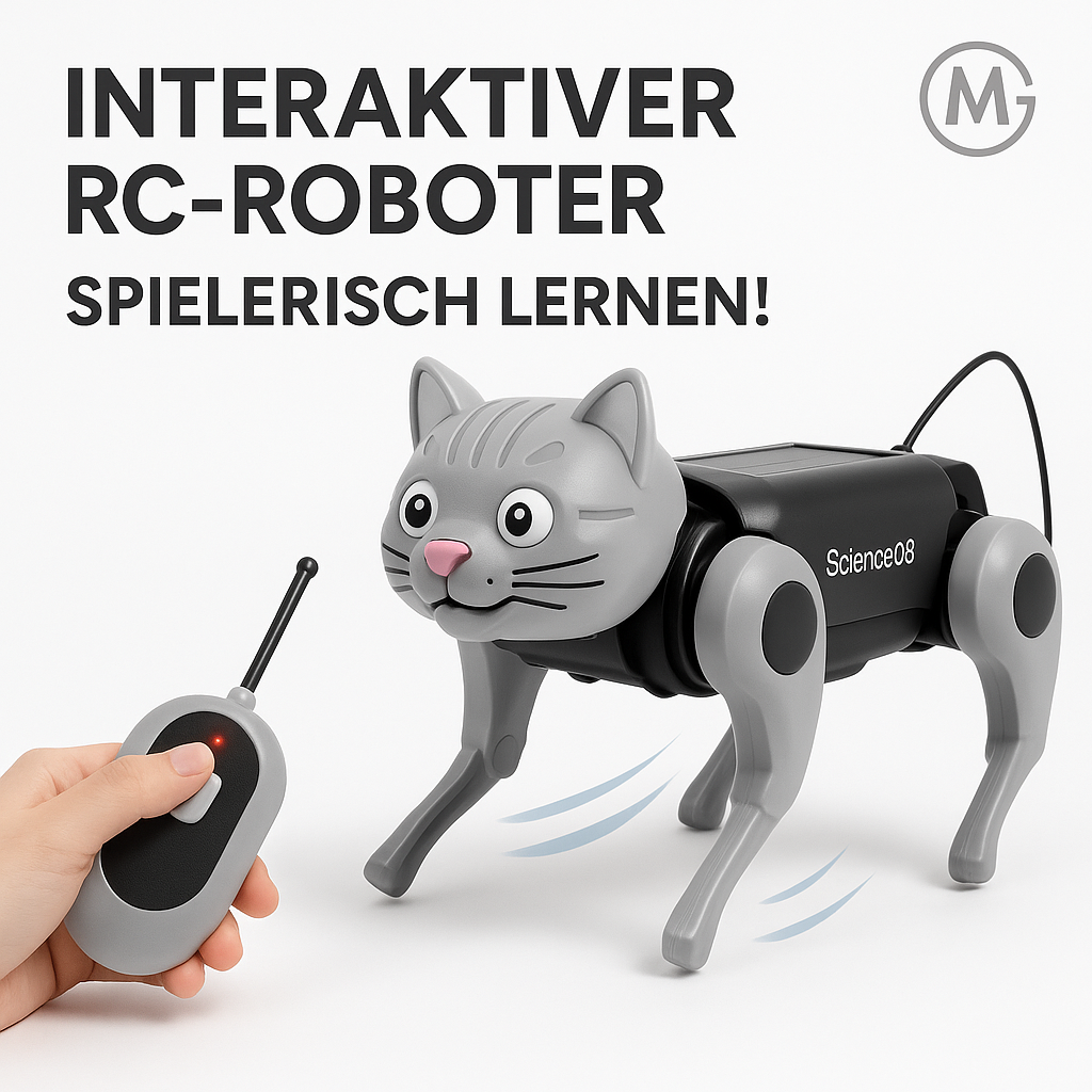 RC Roboterhund Bausatz ferngesteuert DIY Lernspielzeug für Kinder DE.