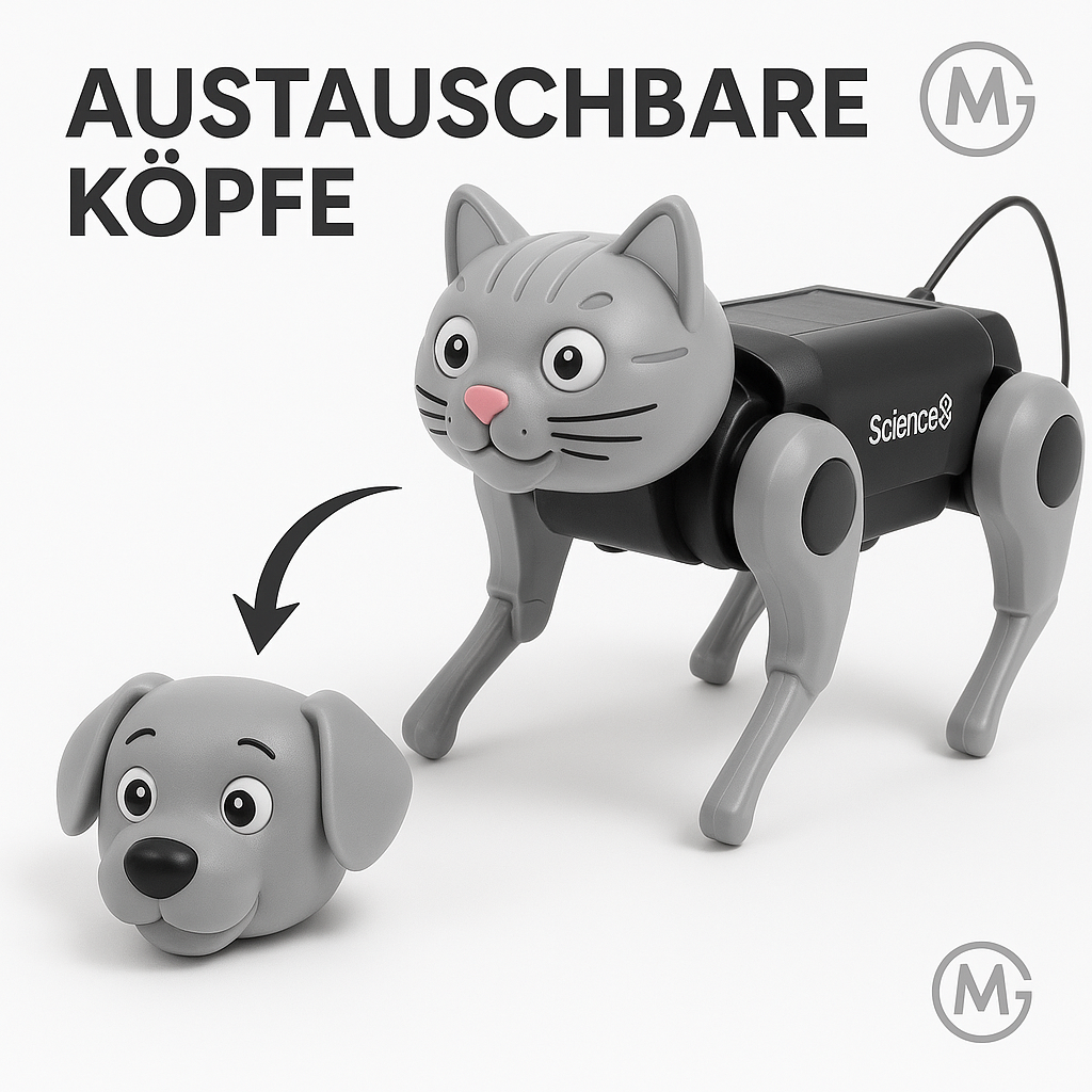 RC Roboterhund Bausatz ferngesteuert DIY Lernspielzeug für Kinder DE.