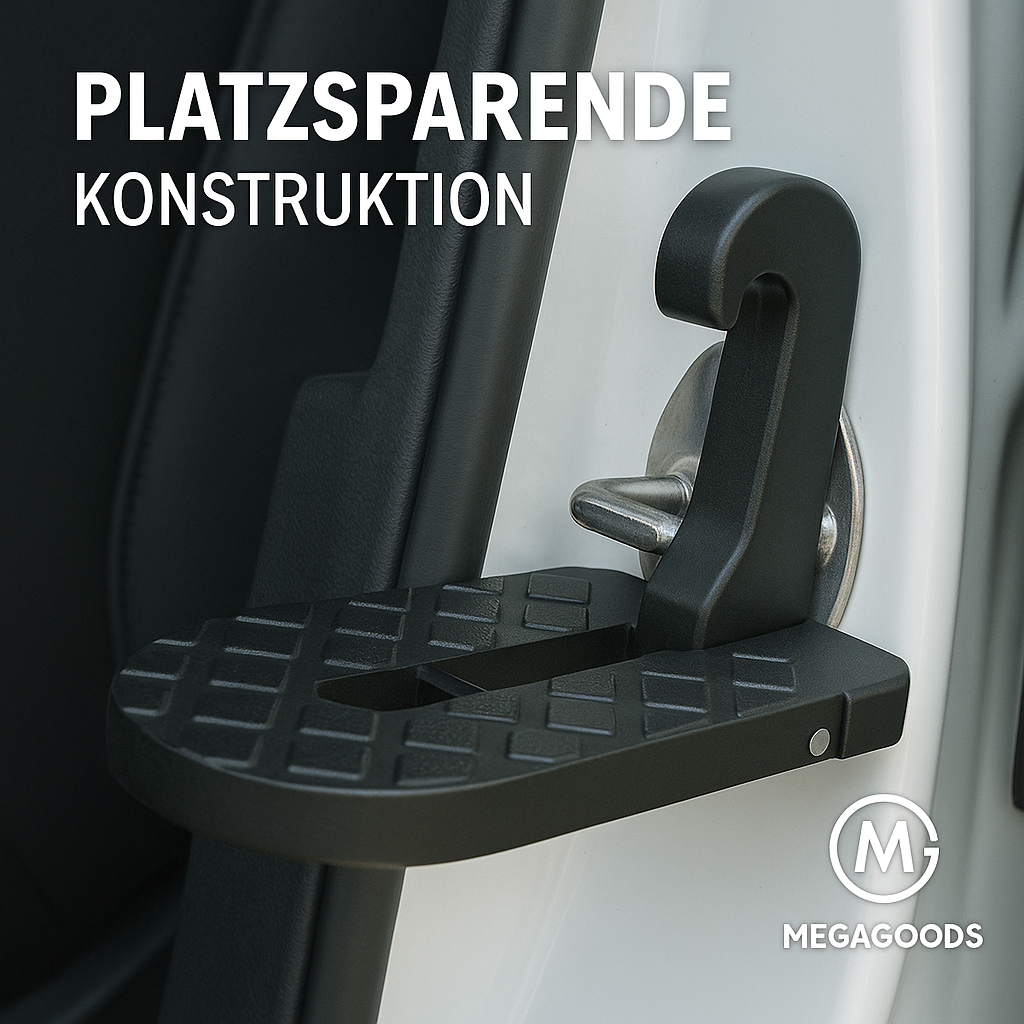Auto Tür Trittstufe Aluminium universal Dachzugangshilfe DE.