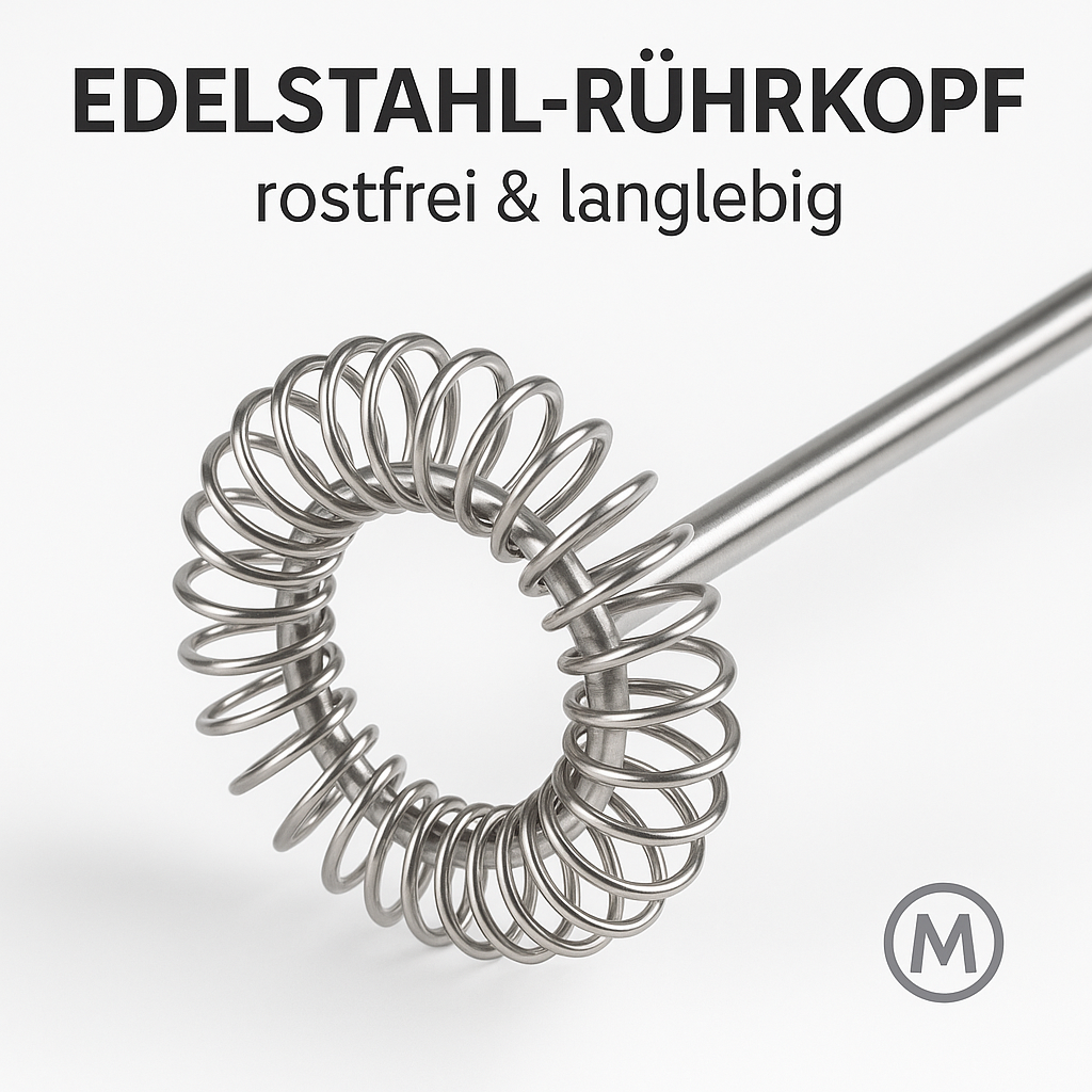 Elektrischer Milchaufschäumer Handmixer Eierbesen Küchenhelfer DE.