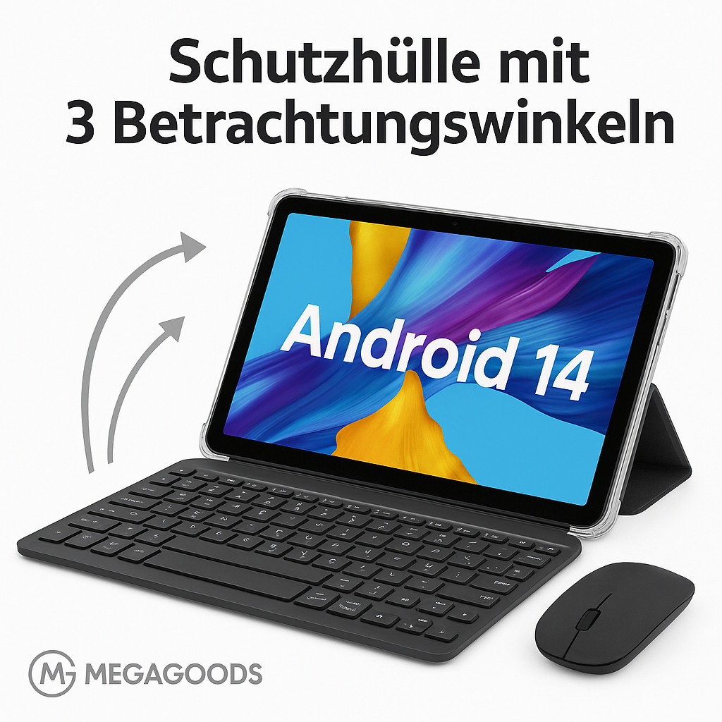 TAB11 10" Tablet Android 14 8GB 128GB Octa-Core 5G WiFi DE.
