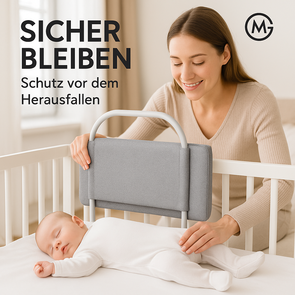 Baby Bettgitter 47 cm Kinder Schutzgitter Rausfallschutz DE.