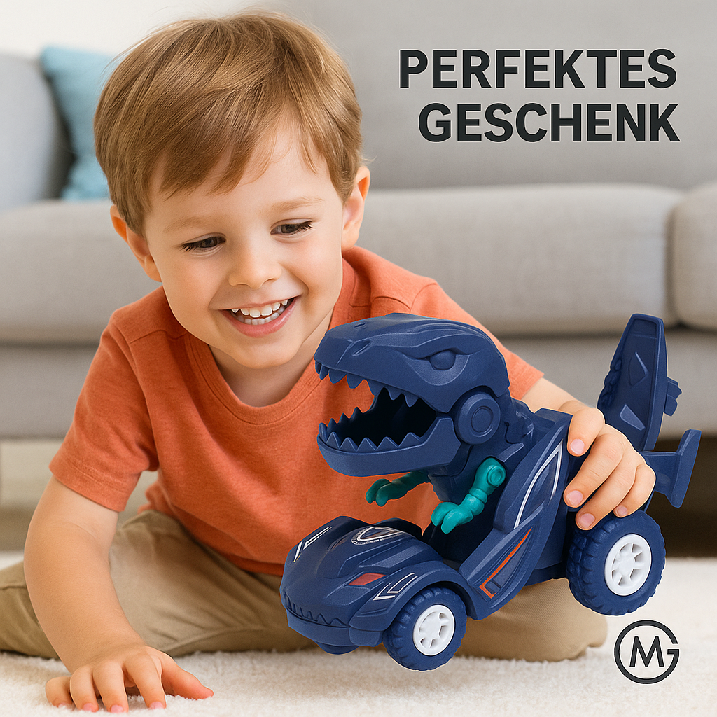 Dinosaur Transformer Auto 2in1 Spielzeug Actionfigur Kinder DE.