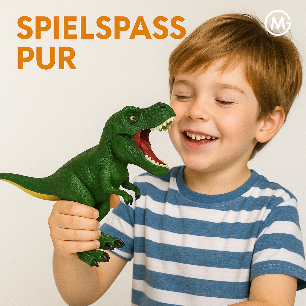 T-Rex Dino Fidget Spielzeug mit Federmechanismus für Kinder DE.
