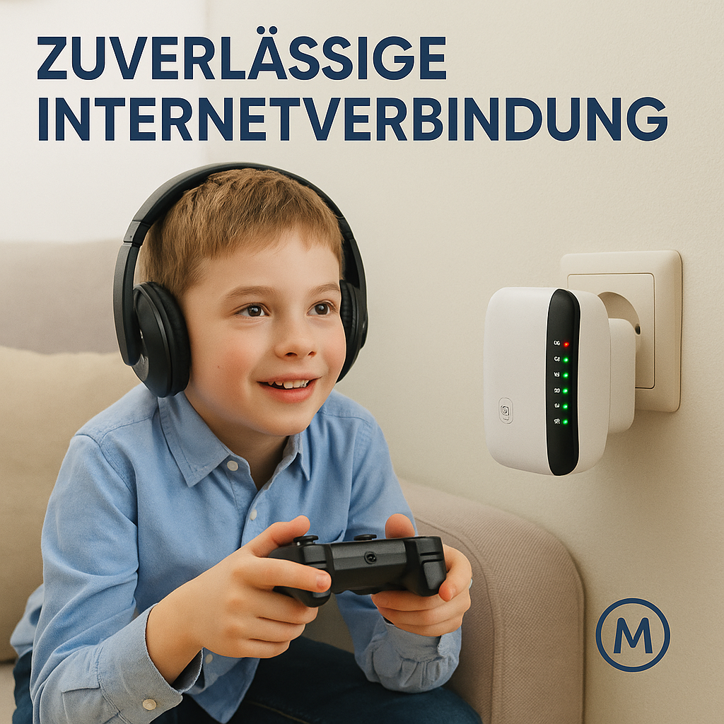 WLAN Repeater 300 Mbit/s Signalverstärker 802.11N für Zuhause DE.