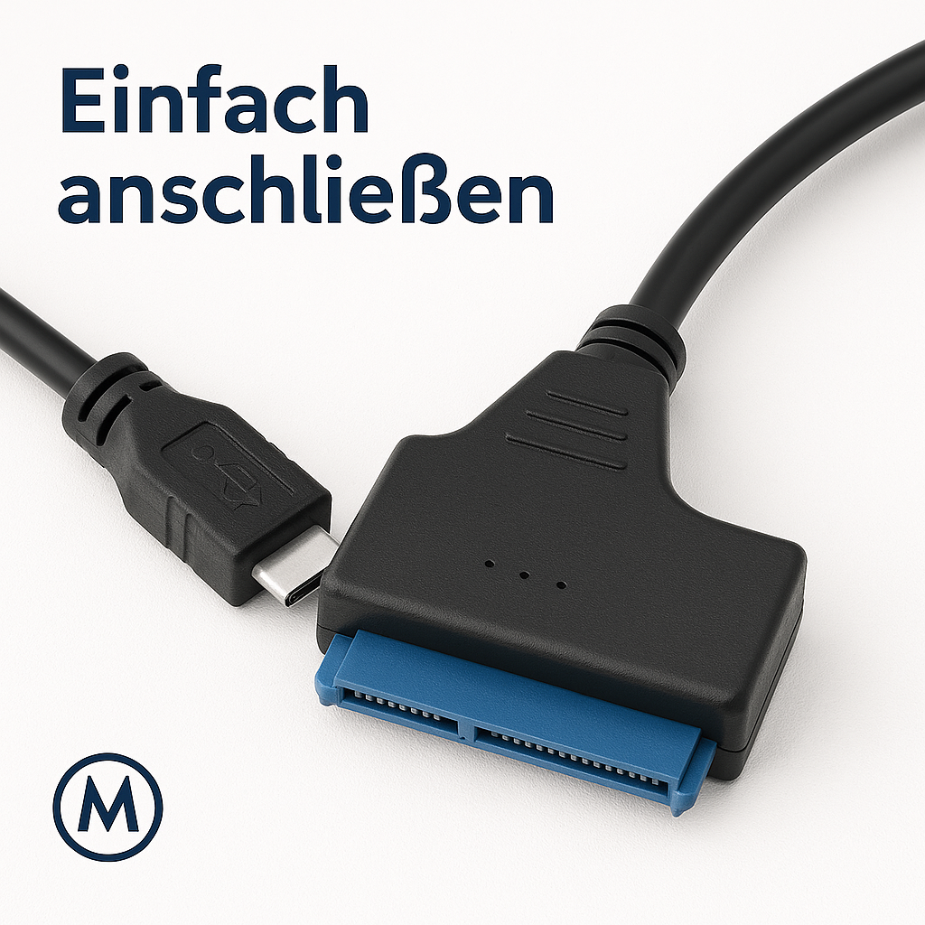 SATA auf USB 3.0 Adapterkabel 6 Gbps für 2,5" HDD SSD DE.