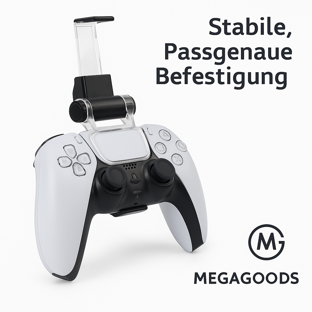 Handyhalterung für PS5 Controller, Clip-Halter für Smartphones DE.