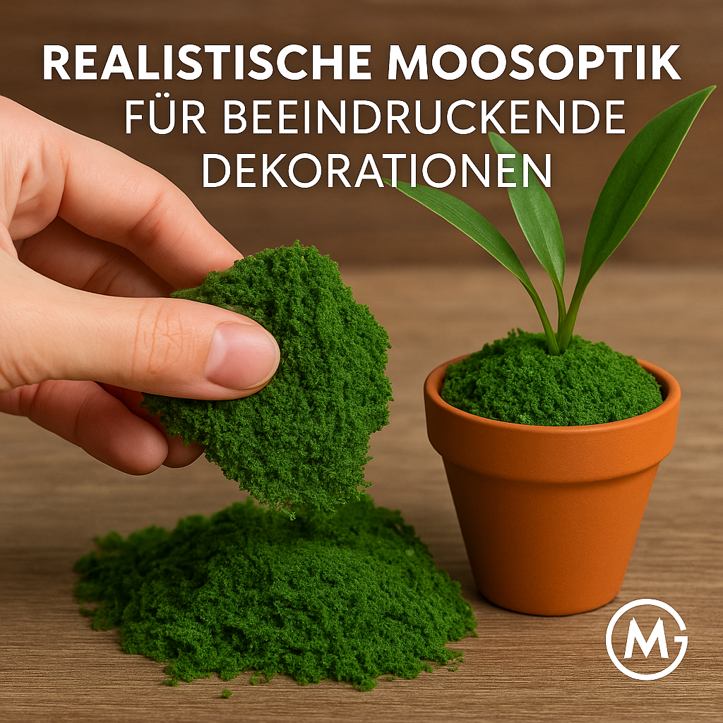 Künstliches Moos Deko Rasen DIY Pflanze für Topf Garten DE.