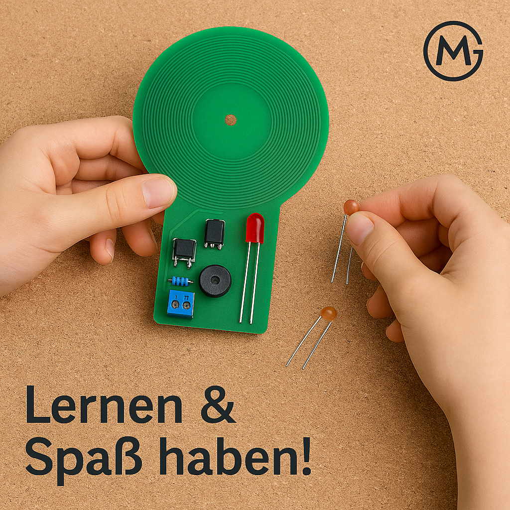 DIY-Metalldetektor Bausatz 60mm Sensor Platine 3V-5V Elektronik DE.
