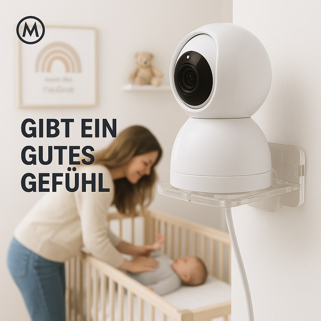 Universelle Wandhalterung für CCTV Kamera bohrfrei stabil platzsparend DE.