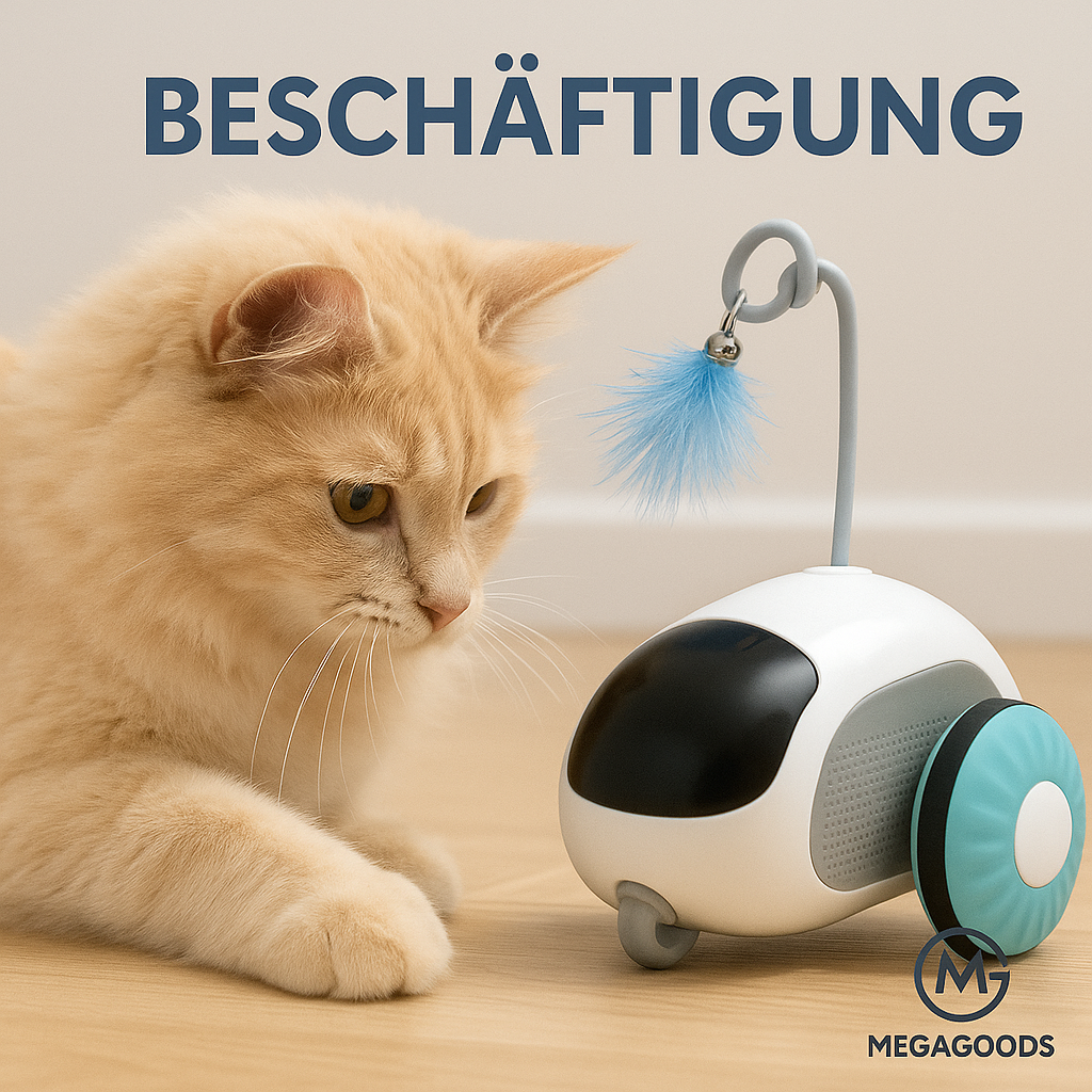 Smart Katzenspielzeug Auto Modus Fernbedienung Interaktiv DE.