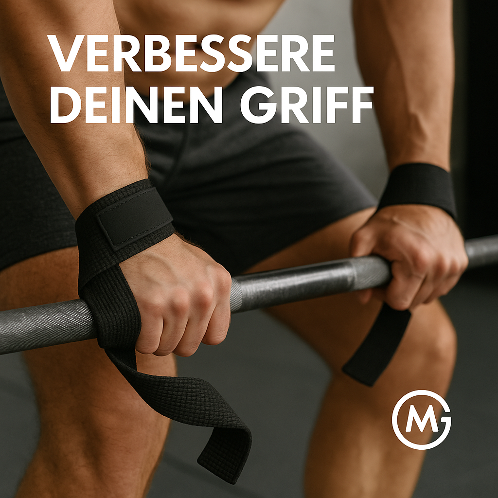 Lifting Straps Handgelenkbandagen rutschfest für Krafttraining DE.