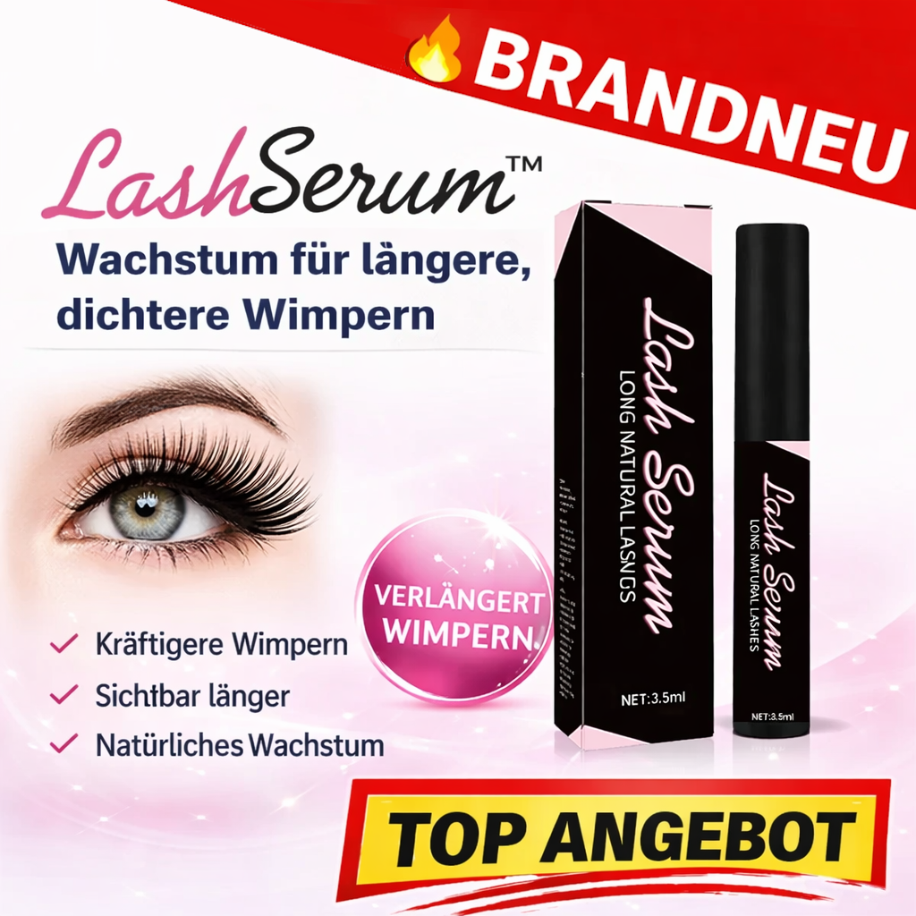 Sinsnlashes™ LashSerum Wimpernserum Lash Serum für längere dichtere Wimpern Wachstum