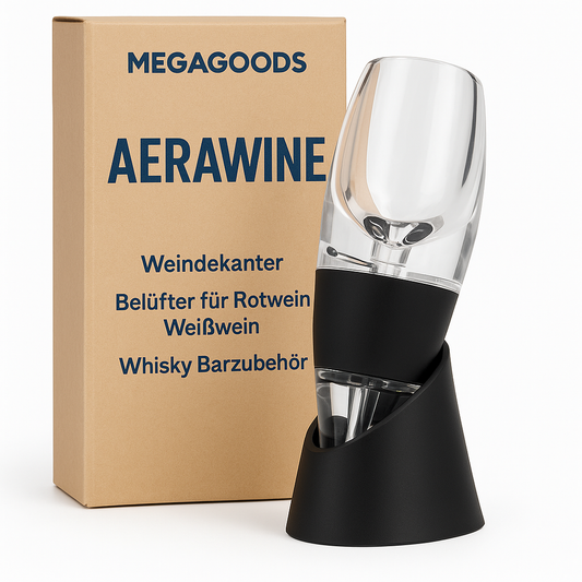Weindekanter Belüfter für Rotwein Weißwein Whisky Barzubehör DE.