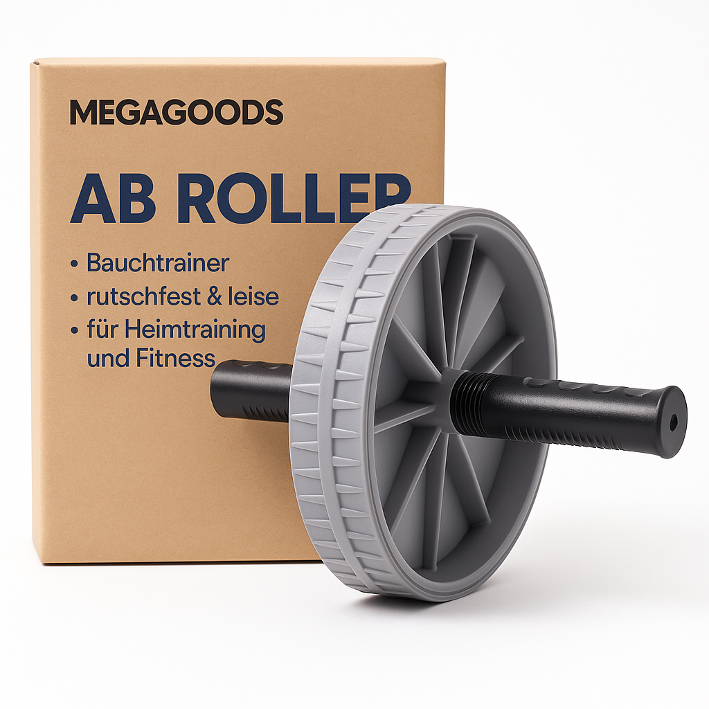 AB Roller Bauchtrainer rutschfest leise für Heimtraining und Fitness DE.