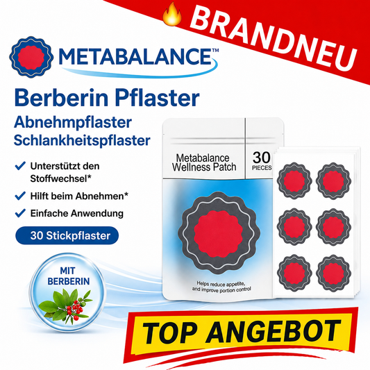 Metabalance™ Berberine Wellness-Patches Ernährungsbegleitung 30er