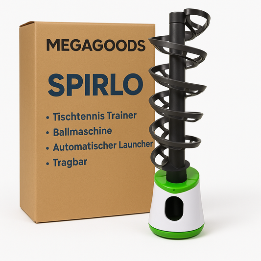 Tischtennis Trainer Ballmaschine Automatischer Launcher tragbar DE.