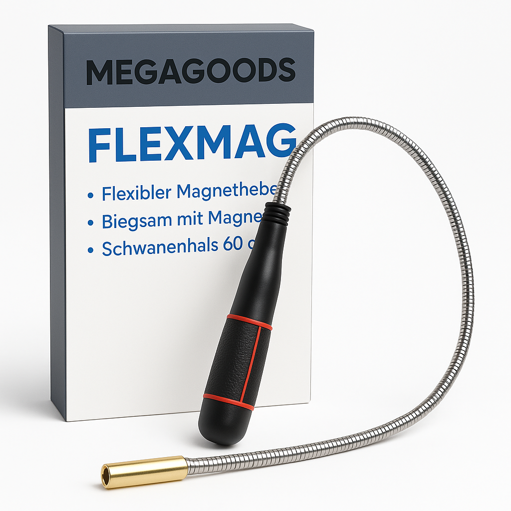 Flexibler Magnetheber biegsam mit Magnet Greifer Schwanenhals 60cm DE.