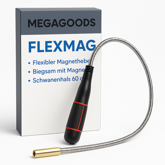 Flexibler Magnetheber biegsam mit Magnet Greifer Schwanenhals 60cm DE.